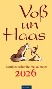 Cover-Bild zum Titel 'Voß un Haas 2026' von ''