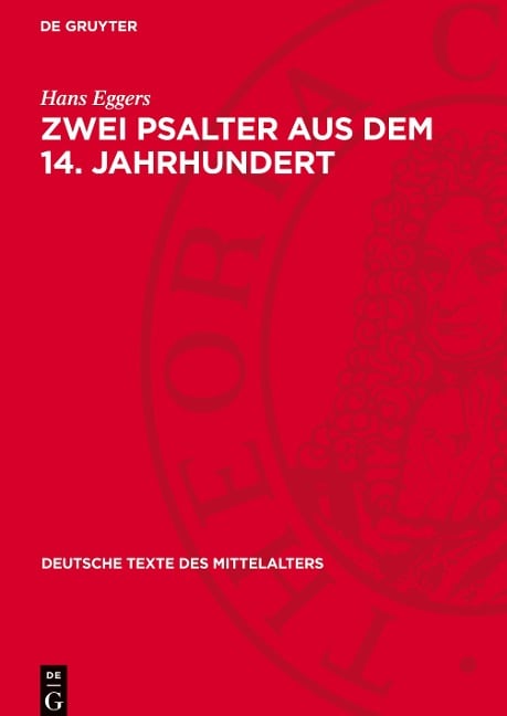 Zwei Psalter aus dem 14. Jahrhundert - Hans Eggers