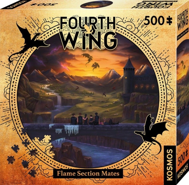 Fourth Wing Puzzle - Flame Section Mates - 