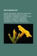 Cover-Bild zum Titel 'Beschreibstoff' von ''