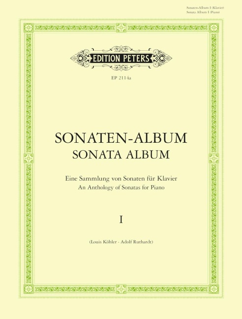 Sonaten-Album für Klavier, Band 1 - 