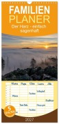 Cover-Bild zum Titel 'Familienplaner 2027 - Der Harz - einfach sagenhaft mit 5 Spalten (Wandkalender, 21 x 45 cm) CALVENDO' von 'Mario Hildebrandt'