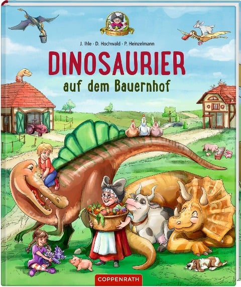 Dinosaurier auf dem Bauernhof (Bd. 4) - Dominik Hochwald, Jörg Ihle