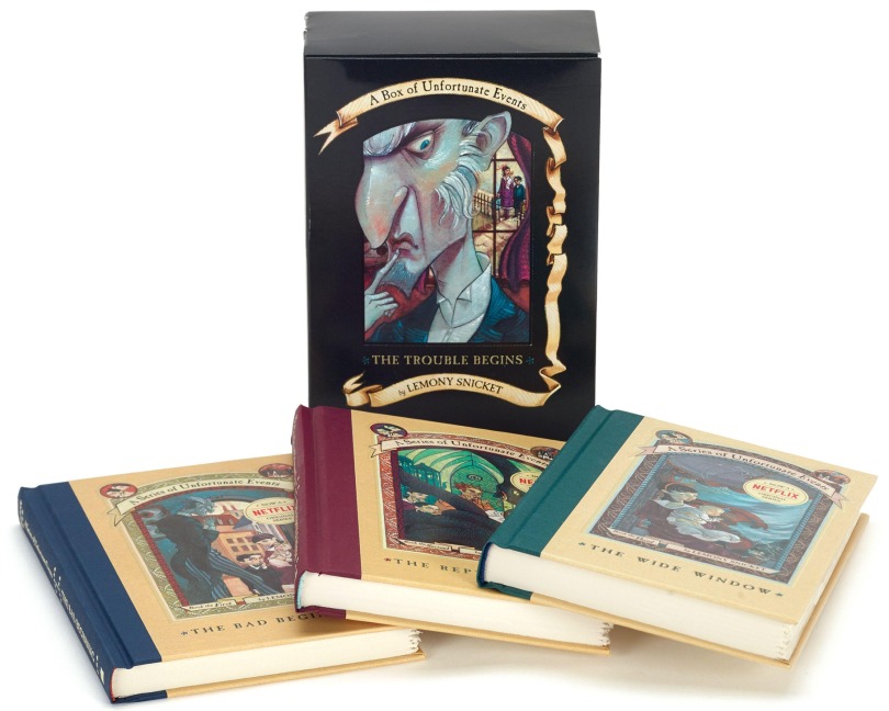 A Series of Unfortunate Events Box: The Trouble Begins (Books 1-3) - Lemony Snicket