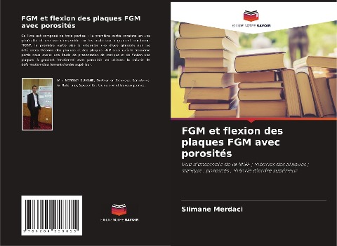 FGM et flexion des plaques FGM avec porosités - Slimane Merdaci