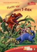 Penguin JUNIOR - Einfach selbst lesen: Flucht vor dem T-Rex (Lesestufe 1) - Sandra Grimm