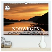 Cover-Bild zum Titel 'Norwegen. Im Land der Sagen, Mythen und Trolle (hochwertiger Premium Wandkalender 2026 DIN A2 quer), Kunstdruck in Hochglanz' von 'Elisabeth Stanzer'