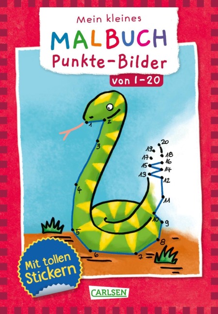 VE5: Mein kleines Malbuch: Punkte-Bilder von 1 - 20 - 