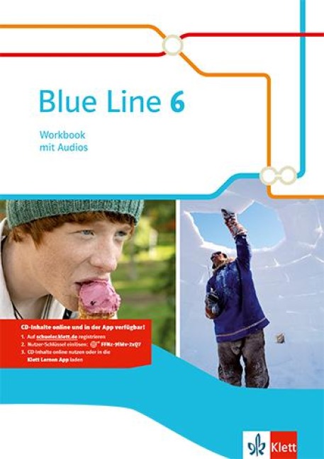 Blue Line 6.Workbook mit Audios Klasse 10 - 