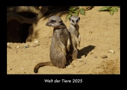 Cover-Bild zum Titel 'Welt der Tiere 2025 Fotokalender DIN A3' von 'Tobias Becker'