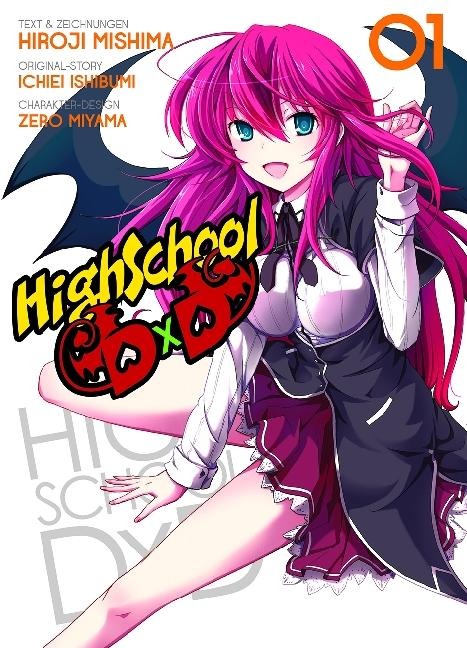 HighSchool DxD 01 - Hiroji Mishima, Ichiei Ishibumi, Zero Miyama
