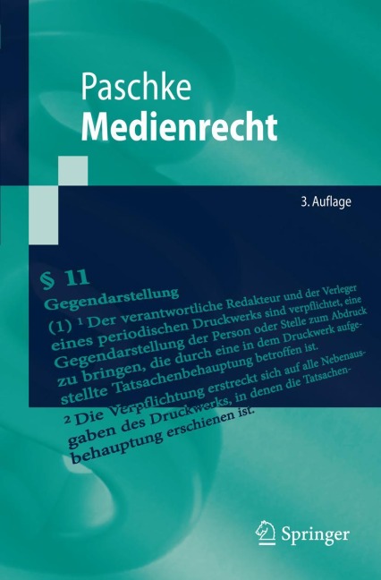 Medienrecht - Marian Paschke