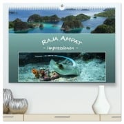 Cover-Bild zum Titel 'Raja Ampat - Impressionen (hochwertiger Premium Wandkalender 2026 DIN A2 quer), Kunstdruck in Hochglanz' von 'Ute Niemann'