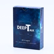Cover-Bild zum Titel 'DeepTalk Gesprächsfragekarten (Poket Size)' von 'Mütsch GmbH'