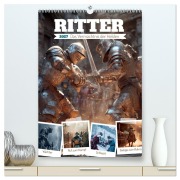 Cover-Bild zum Titel 'Ritter - Das Vermächtnis der Helden (hochwertiger Premium Wandkalender 2027 DIN A2 hoch), Kunstdruck in Hochglanz' von 'Melanie Viola'