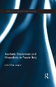 Cover-Bild zum Titel 'Aesthetic Modernism and Masculinity in Fascist Italy' von 'John Champagne'