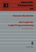 Zur Logik der Logik-Programmierung - Clemens Beckstein