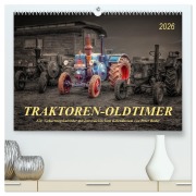 Cover-Bild zum Titel 'Traktoren - Oldtimer (hochwertiger Premium Wandkalender 2026 DIN A2 quer), Kunstdruck in Hochglanz' von 'Peter Roder'