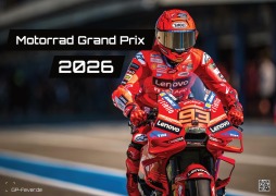 Cover-Bild zum Titel 'Motorrad Grand Prix 2026 - Kalender | MotoGP DIN A2' von ''