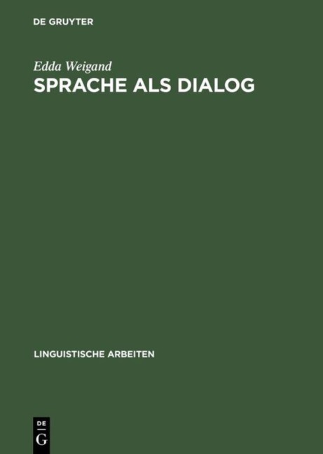 Sprache als Dialog - Edda Weigand