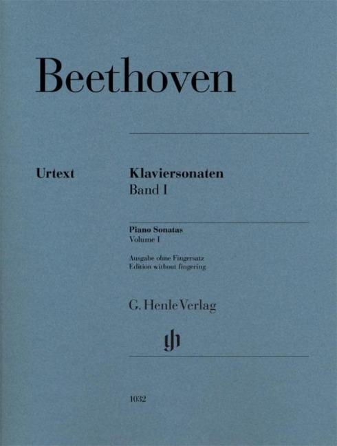Klaviersonaten 1 br., Urtext - Ludwig van Beethoven