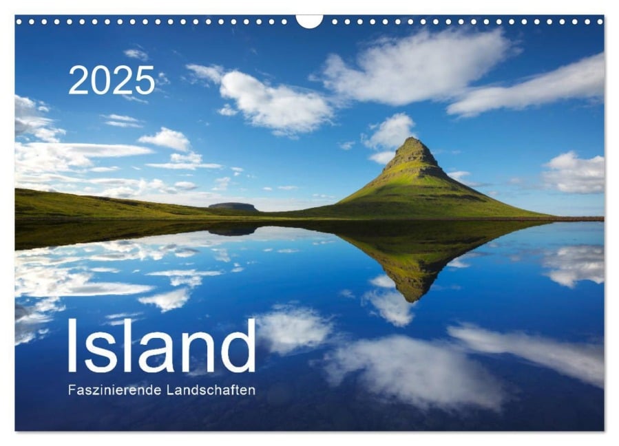 ISLAND 2025 - Faszinierende Landschaften (Wandkalender 2025 DIN A3 quer), CALVENDO Monatskalender - Lucyna Koch