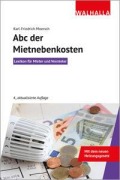 Cover-Bild zum Titel 'Abc der Mietnebenkosten' von 'Karl-Friedrich Moersch'