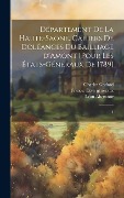 Cover-Bild zum Titel 'Département de la Haute-Saône. Cahiers de doléances du bailliage d'Amont [pour les États-Généraux de 1789]: 1' von 'Charles Godard, Léon Abensour'