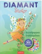 Cover-Bild zum Titel 'Diamantsticker Anziehpuppen - Frühlingsfeen' von ''