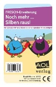 Cover-Bild zum Titel 'FRESCH-Erweiterung: Noch mehr... Silben raus!' von 'Corinne Zimmermann'