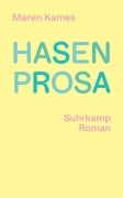 Cover-Bild zum Titel 'Hasenprosa' von 'Maren Kames'