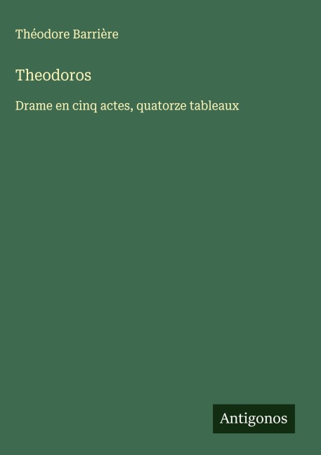 Theodoros - Théodore Barrière