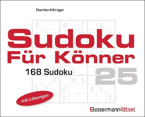 Sudoku für Könner 25 (5 Exemplare à 2,99 EUR) - Eberhard Krüger