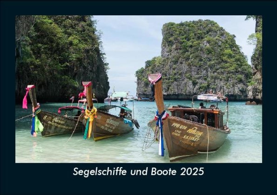 Segelschiffe und Boote 2025 Fotokalender DIN A5 - Tobias Becker
