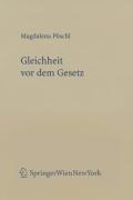 Cover-Bild zum Titel 'Gleichheit vor dem Gesetz' von 'Magdalena Pöschl'