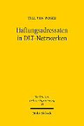 Haftungsadressaten in DLT-Netzwerken - Till von Poser