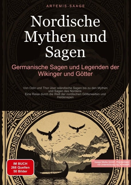 Nordische Mythen und Sagen: Germanische Sagen und Legenden der Wikinger und Götter - Artemis Saage - Deutschland