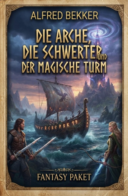 Fantasy Paket: Die Arche, die Schwerter und der magische Turm - Alfred Bekker
