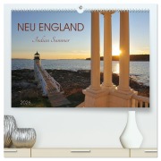 Cover-Bild zum Titel 'Neu England, Indian Summer (hochwertiger Premium Wandkalender 2026 DIN A2 quer), Kunstdruck in Hochglanz' von 'Christian Heeb'