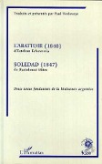 Cover-Bild zum Titel 'L'abattoir (1840) d'Estehan Echeverria suivi de "Soledad (1847) de Bartolomé Mitre"' von 'Verdevoye Paul'