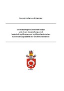 Cover-Bild zum Titel 'Die Wappengenossenschaft Nalecz und deren Abwandlungen wie das Wappen Bersin mit lateinisch-kyrillischen und kyrillisch-lateinischen Konvertierungstabelle der Geschlechternamen' von 'Edward Ondrej von Schlesinger'