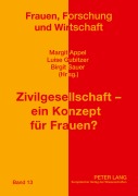 Cover-Bild zum Titel 'Zivilgesellschaft - ein Konzept für Frauen?' von ''