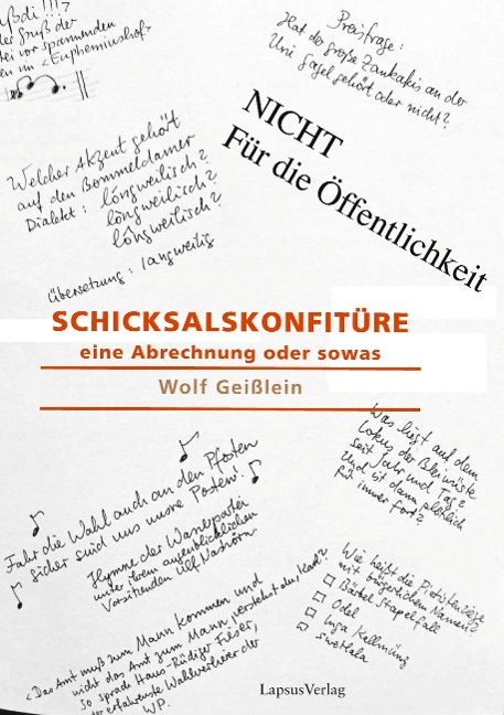 Schicksalskonfitüre - W. Wolf, G. Geißlein