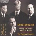 Cover-Bild zum Titel 'Streichquartette 3,7,8' von 'Yggdrasil Quartet'