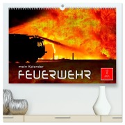 Cover-Bild zum Titel 'Feuerwehr - mein Kalender (hochwertiger Premium Wandkalender 2026 DIN A2 quer), Kunstdruck in Hochglanz' von 'Peter Roder'
