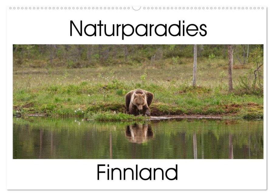 Naturparadies Finnland (Wandkalender 2027 DIN A2 quer), CALVENDO Monatskalender - Marion Maurer