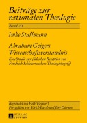 Cover-Bild zum Titel 'Abraham Geigers Wissenschaftsverständnis' von 'Imke Stallmann'