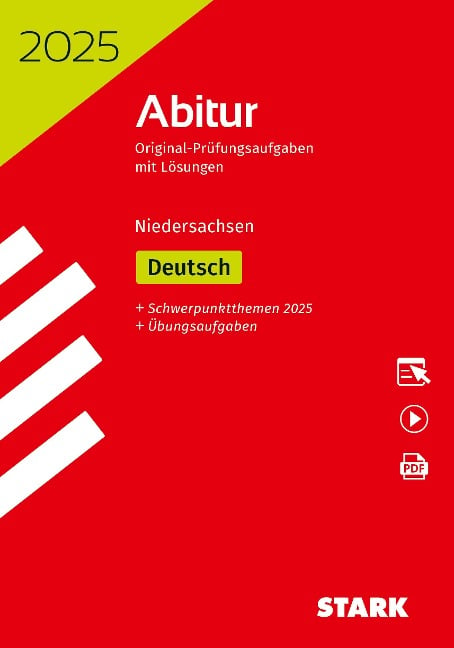 STARK Abiturprüfung Niedersachsen 2025 - Deutsch GA/EA - 