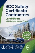 Cover-Bild zum Titel 'SCC Safety Certificate Contractors Lernführer' von 'PrüfungsHilfe Deutschland'