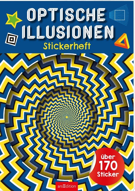 Optische Illusionen Stickerheft - 